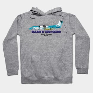 DeHavilland Canada Dash 8-300/Q300 - BWee Express Hoodie